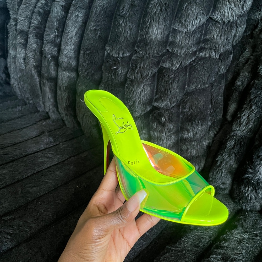 Christian Louboutin PVC Mules
